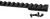 Warne V46815MOA Vapor Picatinny Rail Black Anodized Aluminum Savage 93/93R17/Mark II Rimfire "E", 15 MOA