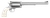Magnum Research BFR4570B BFR Long Cylinder Extra Large 45-70 Gov 5 Shot 10" Brushed Stainless Steel Barrel, Cylinder & Frame, Bisley White Laminate Grip, Exposed Hammer