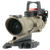 Trijicon 100555 ACOG ECOS Combo Flat Dark Earth 4x32mm Illuminated Amber Crosshair .223 BDC Reticle