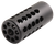 Tactical Solutions PLCMPMB Pac-Lite Compensator Black Matte Aluminum with 1/2"-28 tpi Threads for 22 LR Ruger Mark I, III, IV, II