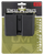 Uncle Mike's 51361 Kydex Double Mag Case Black Kydex Belt Clip 9mm Luger 40 S&W Belts 1.75" Wide