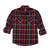 Hornady Gear 32193 Flannel Shirt  Large Red/Black/Gray,  Cotton/Polyester, Relaxed Fit Button Up