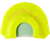 HS Strut 05905 Double D Double Reed Diaphragm Call Double Reed Turkey Hen Sounds Attracts Turkeys Yellow