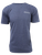 Glock AA75159 Pistol Flag  Heather Navy Cotton/Polyester Short Sleeve 2XL Semi-Fitted