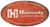 Hornady 99144 Oval Sign Rustic Red White Aluminum 12" x 18"