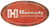 Hornady 99144 Oval Sign Rustic Red White Aluminum 12" x 18"