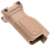 Strike Industries ARCMAGLFDE Angled Vertical Grip Long Flat Dark Earth Polymer with Cable Management Storage for M-LOK Rail