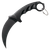 Cold Steel CS92FK FGX  4" Fixed Plain Karambit Black Griv-Ex Blade/Black Griv-Ex w/Overmold Kray-Ex Handle