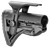 FAB Defense FXGLSHOCKCP GL-Shock CP Buttstock for AR-15/ M16/ M4 w/Adjustable Cheek-Rest & Anti-Rattle Mechanism Black Mil-Spec Reinforced Polymer