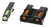 HiViz GLN425 LiteWave H3 Sight Set for Glock Green Tritium White Outline Front Sight-Orange Fiber Optic Rear Sight