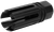 TacFire MZ1005N 6 Prong Flash Hider Black Nitride Steel with 1/2"-28 tpi Threads & 2.22" OAL for 5.56x45mm NATO AR-Platform