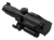 NcStar VSRTP3940GV3 SRT  Gen 3 Black Hardcoat Anodized 3-9x40mm Illuminated P4 Sniper Reticle Green Laser