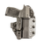 DeSantis Gunhide 206KA6VZ0 Uni-Tuk  IWB Black Kydex Belt Clip Fits Glock 19/19X/19 Gen5/23/32/45 Right Hand