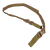NcStar AARS21PT VISM Sling Tan Nylon Strap w/Elastic Shock-Cord 55"-72" OAL Adjustable Bungee