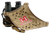 Hornady 99121 Binocular Harness  Tan Red Logo Elastic Straps