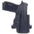 Rounded Gear SSRP365XMACROTLR7SUBCF  Paddle Holster OWB Black Carbon Fiber Kydex Fits Sig P365 X Macro Right Hand