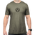 Magpul MAG1115-317-L Icon Logo  Olive Drab Heather Cotton/Polyester Short Sleeve Large