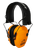 Walker's GWPRSEMBLZ Razor Slim Electronic Muff 23 dB Over the Head Blaze Orange/Black Polymer