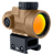 Trijicon 2200348 MRO SD  Coyote Tan 1x25mm 2 MOA Green Dot Reticle Full Co-Witness Mount