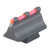 .450'' FIBER OPTIC 450M FRONT SIGHT  STEEL RED