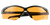 Walker's GWPSGLAMB Sport Glasses Crosshair Adult Amber Lens Polycarbonate Black Frame