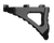 Rise Armament RA030BLK Micro Hand Stop  Skeletonized Black Aluminum for M-LOK Handgaurd