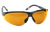 Walker's GWPXSGLAMB Sport Glasses Elite Adult Amber Lens Polycarbonate Black Frame