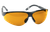 Walker's GWPXSGLAMB Sport Glasses Elite Adult Amber Lens Polycarbonate Black Frame
