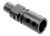 CMMG 57DA5BE Flash Hider  Black Steel with M12x1 LH Threads for 5.7x28mm FN PS90