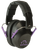 Walker's GWPFPM1BKPU Pro Low Profile Passive Muff 22 dB Over the Head Black/Purple Accent Polymer