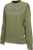 Glock AP96263 Crewneck Raglan Fleece Olive Cotton/Polyester Long Sleeve XL