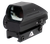 Aim Sports RT406C Reflex Sight Classic II Edition Matte Black 1x33mm Red/Green Multi Reticle