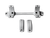 DNZ 30550S Game Reaper-Tikka Scope Mount/Ring Combo Silver 30mm