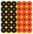 Birchwood Casey 34117 Shoot-N-C Reactive Target Self-Adhesive Paper Circle w/Diamond Center 432 Pasters