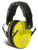 Walker's GWPFPM1YL Pro Low Profile Passive Muff 22 dB Over the Head Black/Yellow Polymer