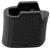 Hogue 18040 OverMolded Extension Base Pad Cobblestone Fits Sig Sauer P365 15rd Black Rubber