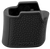 Hogue 18040 OverMolded Extension Base Pad Cobblestone Fits Sig Sauer P365 15rd Black Rubber