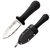 Cold Steel 42SS Super Edge  2" Fixed Part Serrated Japanese AUS-8A SS Blade/ Black Kray-Ex Handle Includes Sheath
