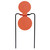 ALLEN EZ AIM SPINNING TARGET ORANGE