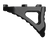Rise Armament RA030BLK Micro Hand Stop  Skeletonized Black Aluminum for M-LOK Handgaurd