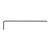 0.050'' SAE BALL-HEX ''L'' WRENCH