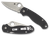 Spyderco C223GP Para 3  2.95" Folding Clip Point Plain Satin CPM S45VN SS Blade/ Black G10 Handle Includes Pocket Clip