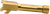 True Precision Inc TPSHCBXTG Springfield  9mm Luger 3.10" Threaded Gold TiN Stainless Steel, Fits Springfield Hellcat