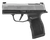 Sig Sauer 365X9SXR3P P365X  Micro-Compact Frame 9mm Luger 12+1 3.10" Steel Barrel, Stainless Steel Optic Ready/Serrated Slide, Black Stainless Steel Frame w/Accessory Rail, Polymer Grip