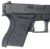 Talon Grips EV04R Adhesive Grip  Textured Black Rubber, Fits Glock 42/43
