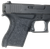 Talon Grips EV04R Adhesive Grip  Textured Black Rubber, Fits Glock 42/43