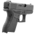 Talon Grips 100R Adhesive Grip  Compatible w/Glock 43, Black Textured Rubber