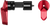 Radian Weapons R0233 Talon  45/90 Ambi Safety, Red, Fits Mil-Spec AR-15/AR-10 Platform & Sig MCX/MPX