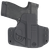 C&G Holsters 0524100 Covert  OWB Black Kydex Belt Loop Fits M&P Shield 9/40 3.1"