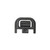 POLYFLEX SLIDE PLATE FOR G17 & G19 IN BLACK